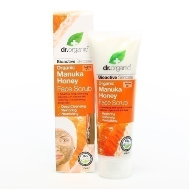 DR.ORGANIC MANUKA HONEY FACE SCRUB 125ml