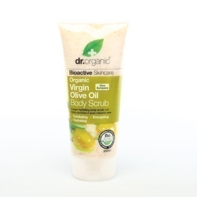 DR.ORGANIC VIRGIN OLIVE OIL BODY SCRUB 200ml