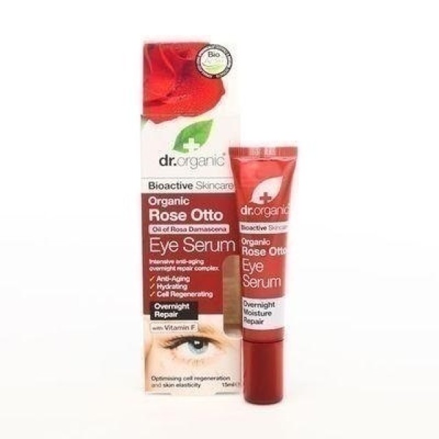 DR.ORGANIC ROSE OTTO EYE SERUM 15ml