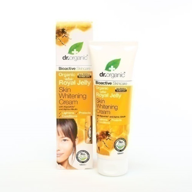 DR.ORGANIC ROYAL JELLY LIGHT & BRIGHT CREAM 125ml