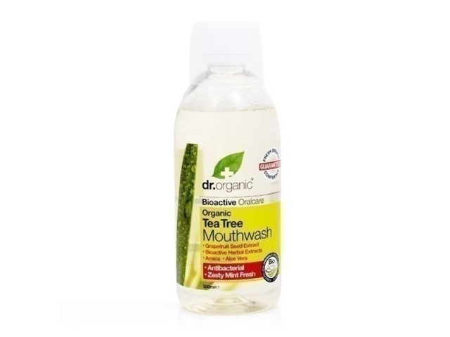 DR.ORGANIC TEA TREE MOUTHWASH 500ml