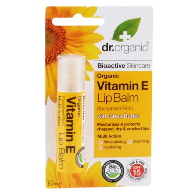 DR.ORGANIC VITAMIN E LIP BALM 5,7ml