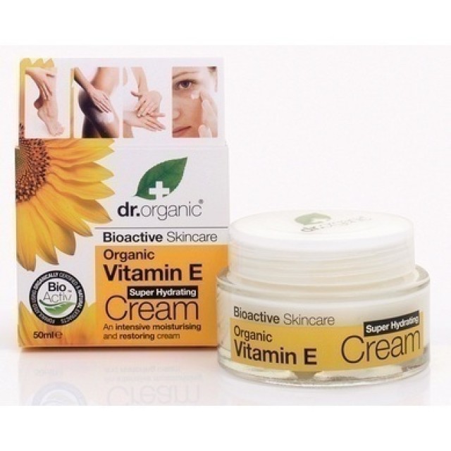 DR.ORGANIC VITAMIN E SUPER HYDRATING CREAM 50ml