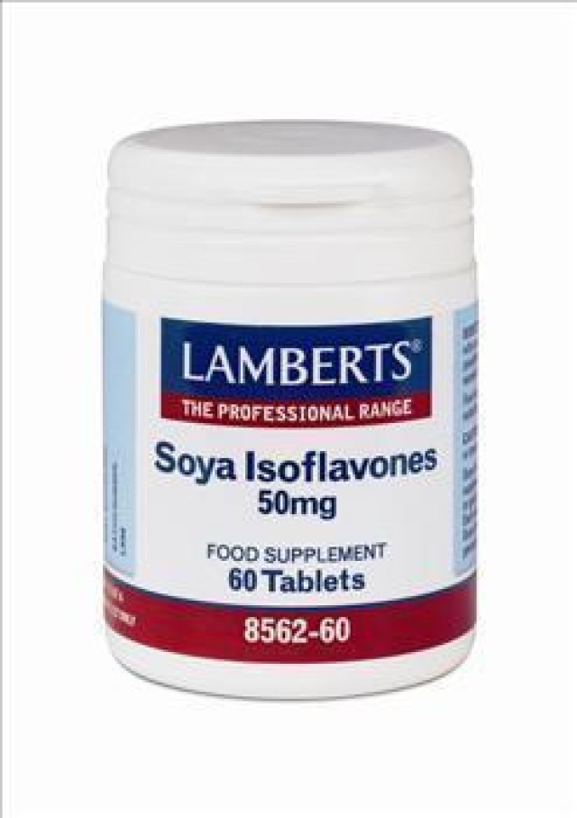 Lamberts Soya Isoflavones 50mg 60 ταμπλέτες