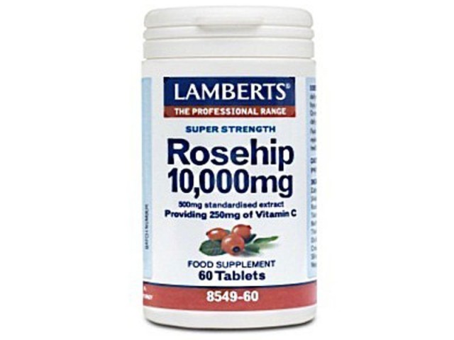 LAMBERTS ROSEHIP 10000MG 60TAB
