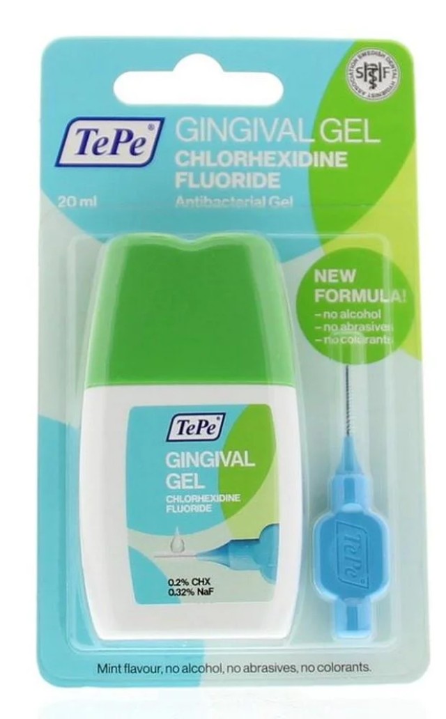 TePe Gingival Αντιβακτηριδιακό Gel Μέντα, 20ml