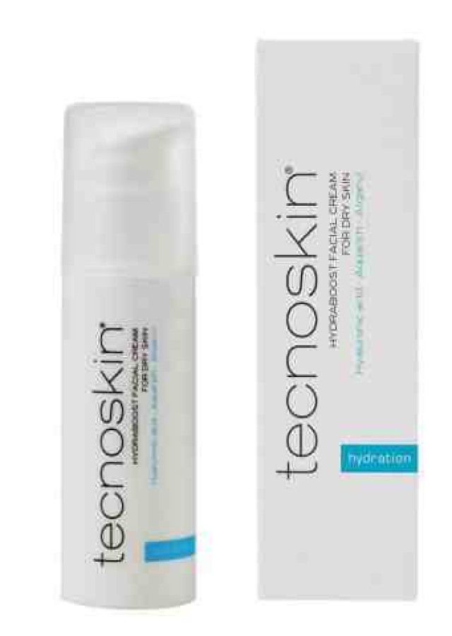 Tecnoskin Hydraboost Facial Cream Ενυδατική Κρέμα Προσώπου για Ξηρές Επιδερμίδες 50ml