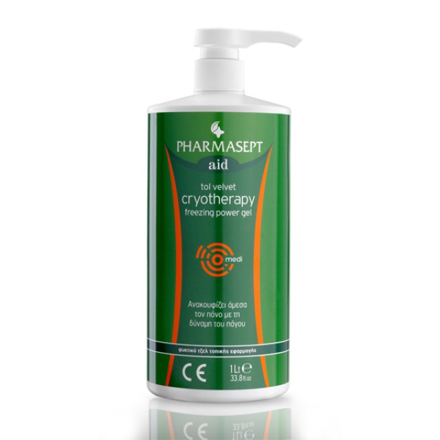 Pharmasept Tol Velvet Freezing Power Gel 1lt