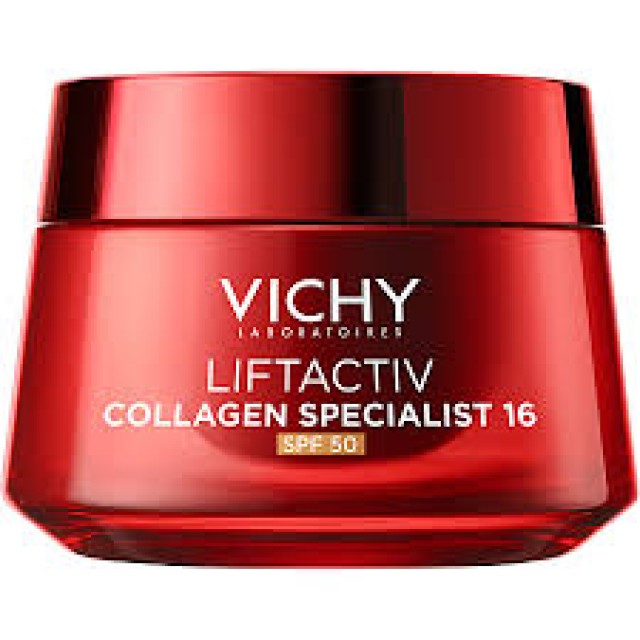 Vichy Liftactiv Collagen Specialist 16 Κρέμα Ημέρας Με Spf50 Για Ενίσχυση Του Κολλαγόνου 50ml
