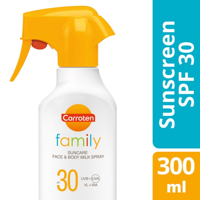Carroten Suncare Family Spray Face & Body SPF30 300ml