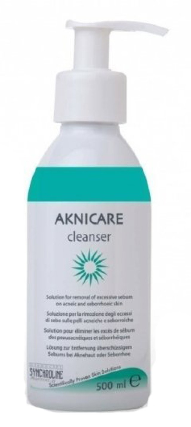 SYNCHROLINE AKNICARE CLEANSER ΑΦΡΙΖΟΝ ΚΑΘΑΡΙΣΤΙΚΟ ΣΕ ΠΡΟΝΟΜΙΑΚΗ ΤΙΜΗ 500ml