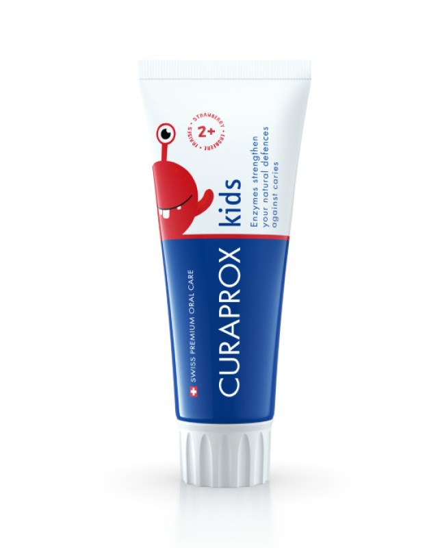 Curaprox Kids Οδοντόκρεμα Με Φθόριο  Από 2 Ετών 60ml