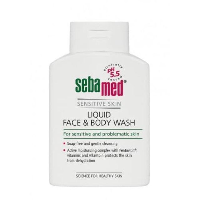 Sebamed Liquid Face & Body Wash 200ml