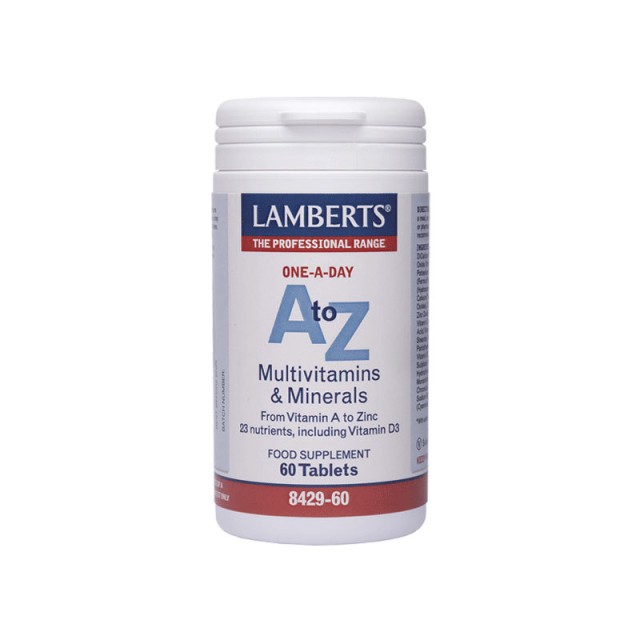 Lamberts A to Z Multivitamins & Minerals 60tabs