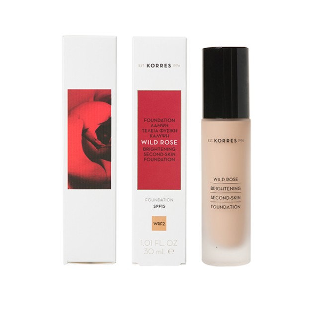 Korres Άγριο Τριαντάφυλλο Foundation SPF15 WRF2 30ml