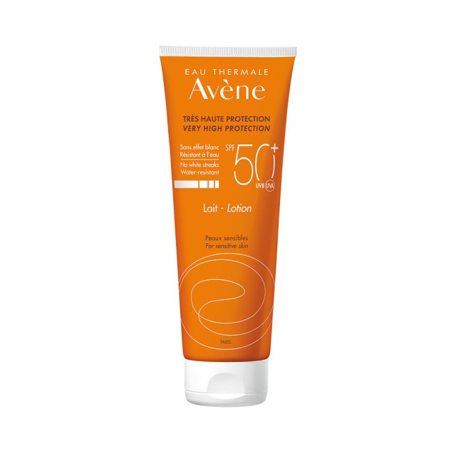 Avene Eau Thermale Lait SPF50 Αντηλιακό Γαλάκτωμα Σώματος Για Το Ευαίσθητο Δέρμα 250ml