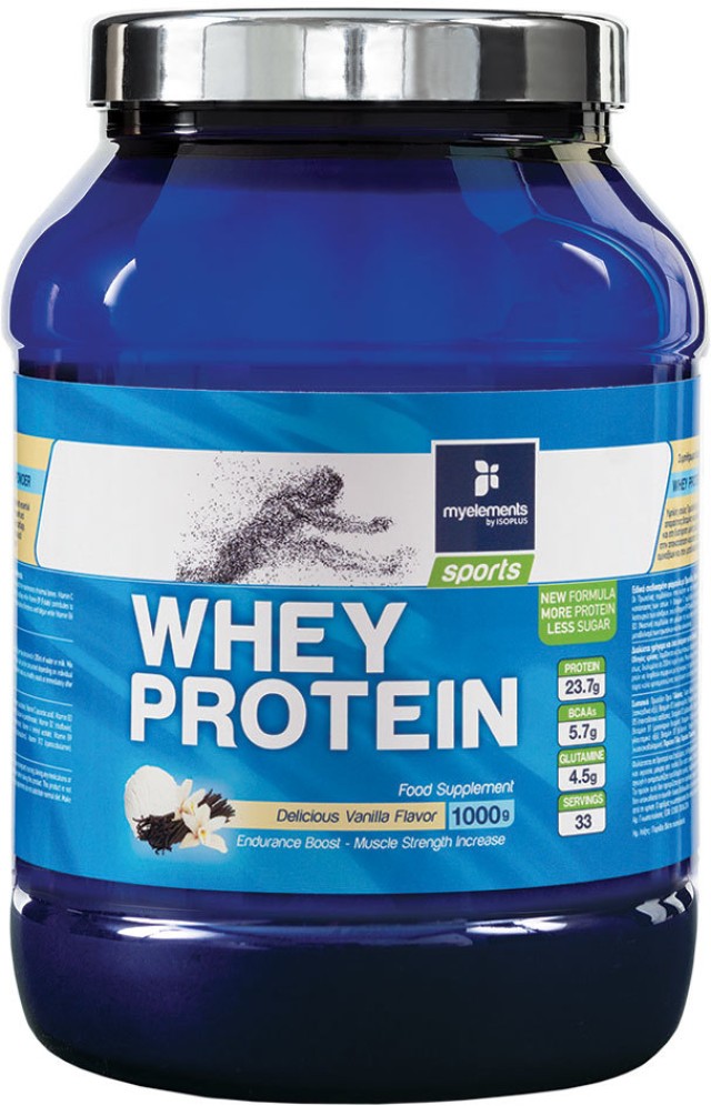 MY ELEMENTS WHEY PROTEIN POWDER ΓΕΥΣΗ VANILLA 1000gr