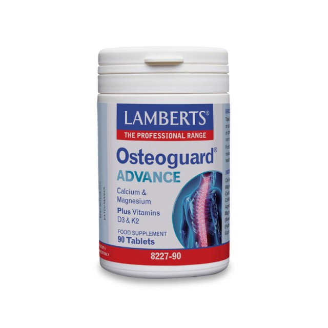 Lamberts Osteoguard Advance Συμπλήρωμα Για Την Υγεία Των Οστών 90tabs