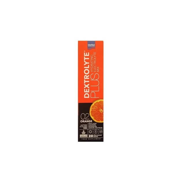 Intermed Dextrolyte plus orange 20eff
