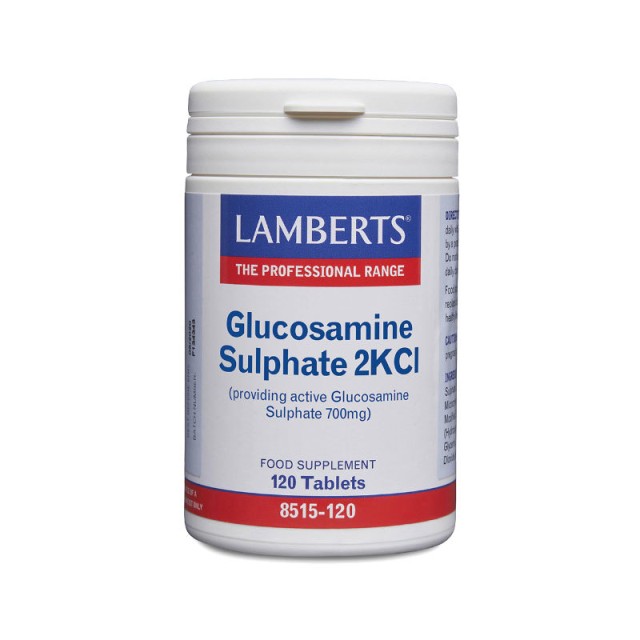 LAMBERTS GLUCOSAMINE SULPHATE 2KCI 700mg 120tabs