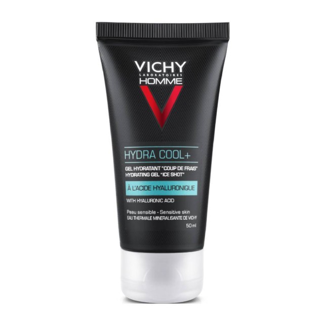 Vichy Homme Hydra Cool+ Ανδρικό Ενυδατικό Gel Για Πρόσωπο & Μάτια 50ml