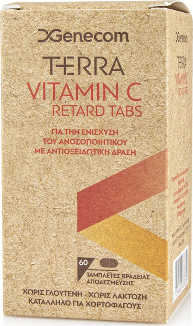 Genecom Terra Vitamin C Retard 60tabs