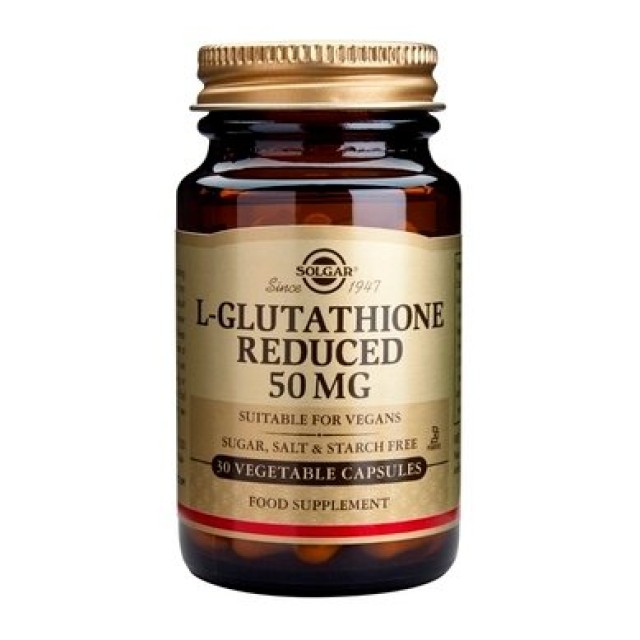 Solgar L-Glutathione 50mg 30vcaps