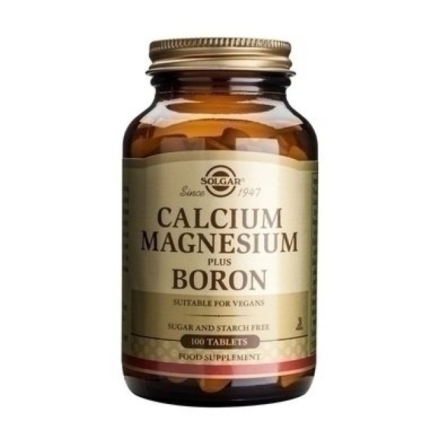 Solgar Calcium Magnesium Plus Boron 100tabs
