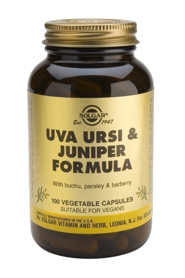 Solgar Uva Ursi Juniper Formula 100vcaps