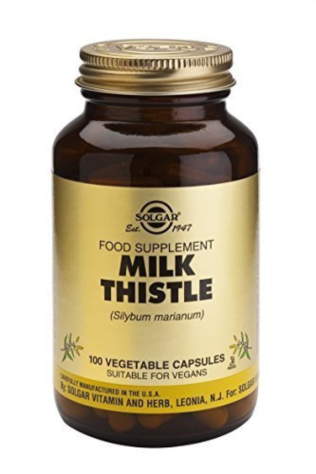 Solgar Milk Thistle 100mg 100vcaps