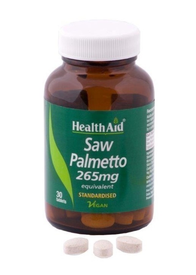 Health Aid Saw Palmetto Berry 30tabs