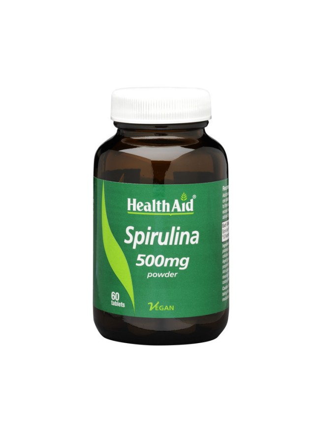 Health Aid Spirulina 500mg 60tabs