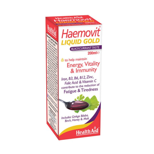 Health Aid Haemovit Liquid Gold 200ml