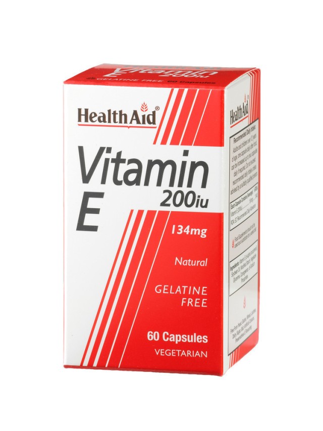 Health Aid Vitamin E 200i.u. 60caps