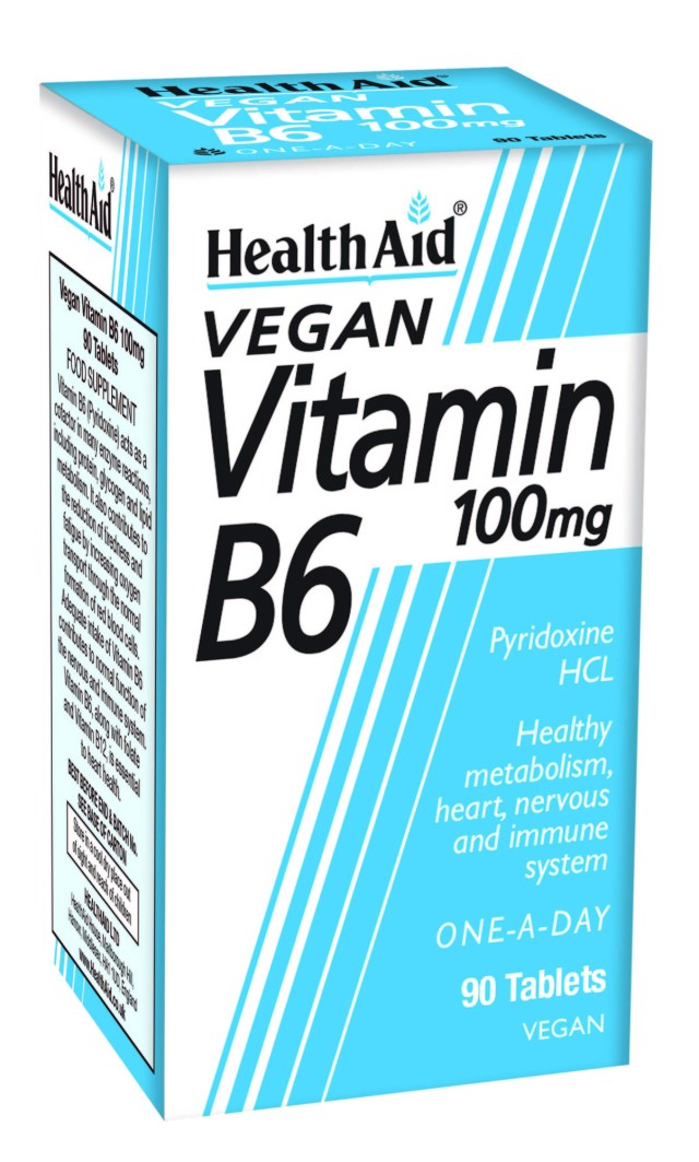 Health Aid Vitamin B6 100mg 90tabs