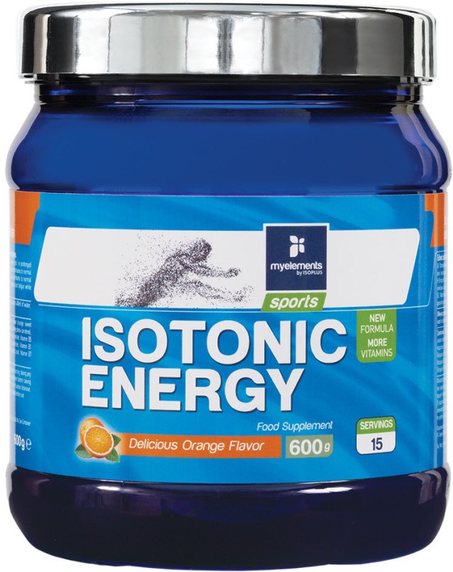 MY ELEMENTS SPORTS ISOTONIC ENERGY POWDER ΠΟΡΤΟΚΑΛΙ 600gr