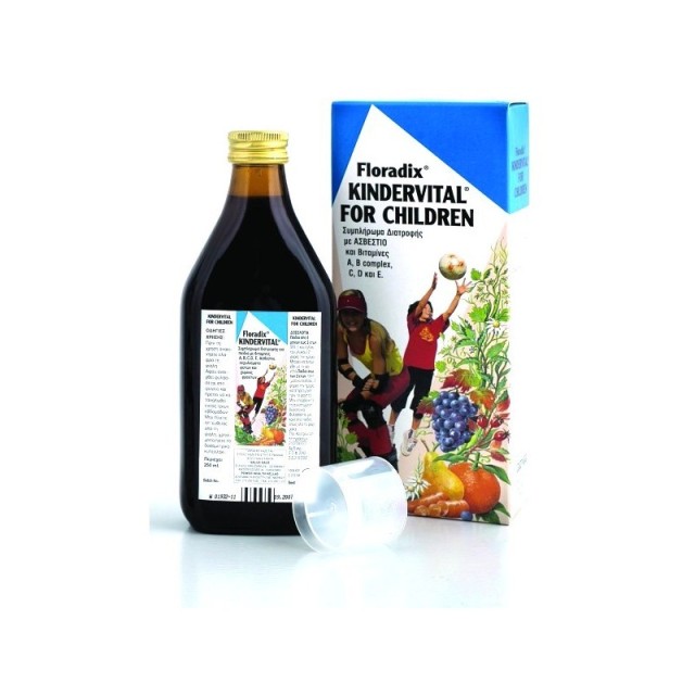 Power Health Floradix Kindervital Πολυβιταμινούχο Συμπλήρωμα Διατροφής Για Παιδιά 250ml