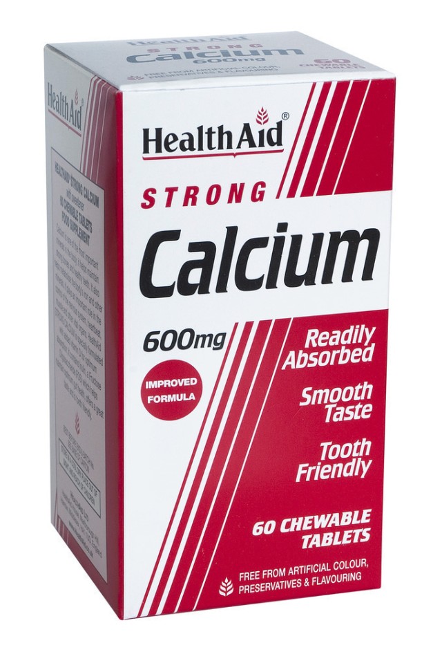 Health Aid Strong Calcium 600mg 60tabs