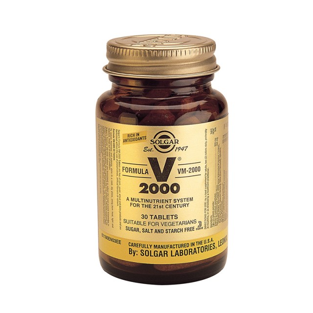 Solgar Formula VM-2000 30 ταμπλέτες