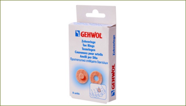 GEHWOL TOE RINGS ROUND 9τεμ.