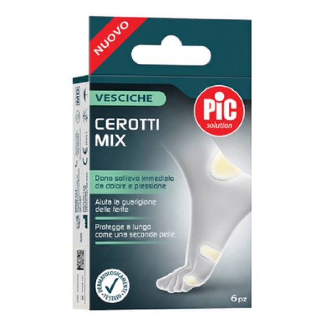 Pic Solution Cerotti Mix Επιθέματα για Φουσκάλες, 6τεμ