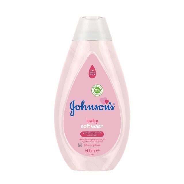 Johnson & Johnson Baby Soft Pink Αφρόλουτρο 500ml