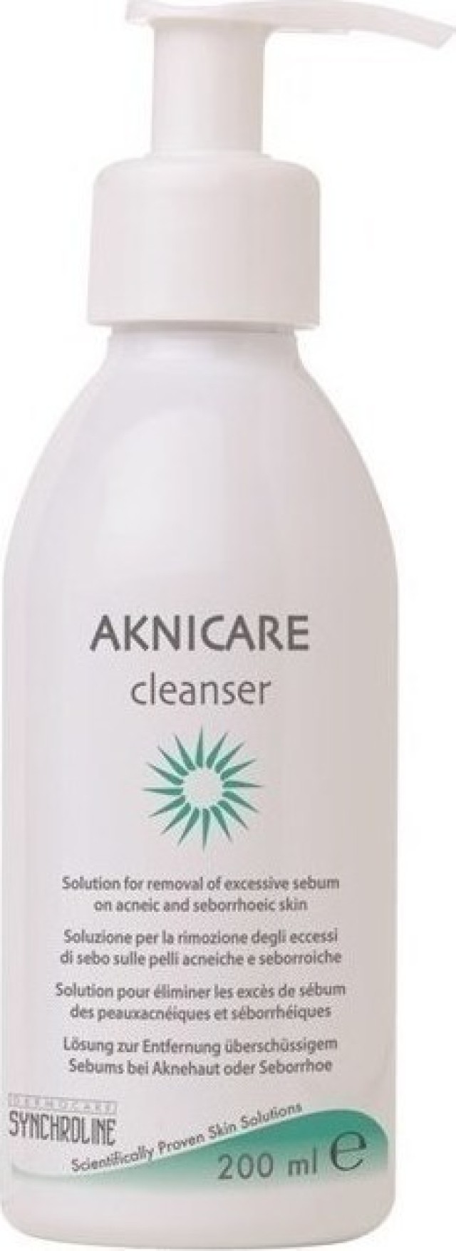 SYNCHROLINE AKNICARE CLEANSER 200ml -3€