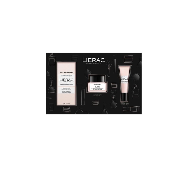 Lierac XMAS PROMO PACK Lift Integral Αντιγηραντικό Serum 30ml, Συσφιγκτική Κρέμα Ημέρας 20ml & Ανορθ