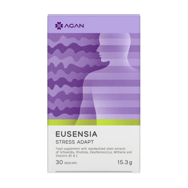 AGAN EUSENSIA STRESS ADAPT 30vcaps