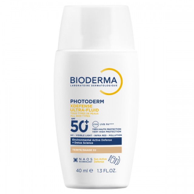 Bioderma Photoderm XDefence Ultra-Fluid SPF50+ Shade 02 40ml