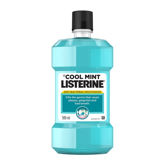 Listerine Cool Mint Στοματικό Διάλυμα 500ml