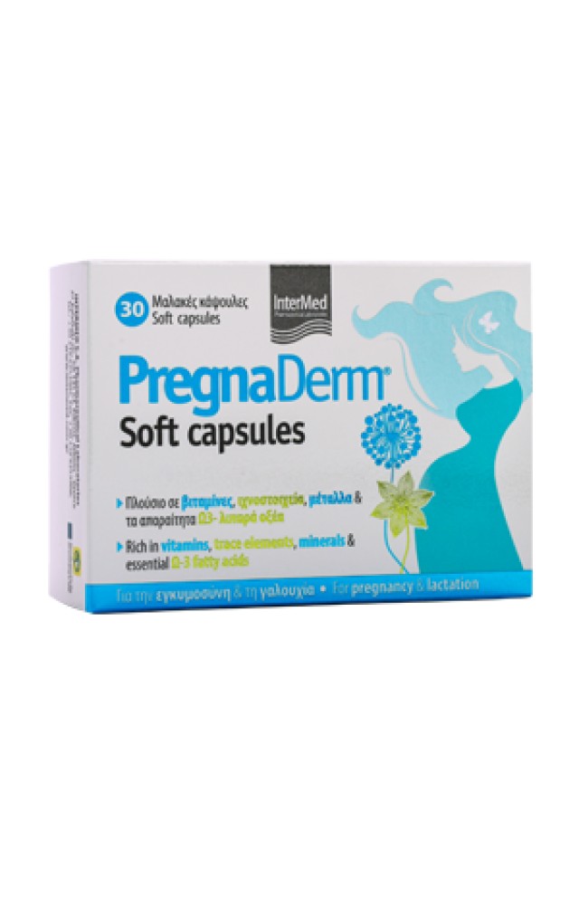 Intermed Pregnaderm Soft Capsules 30caps