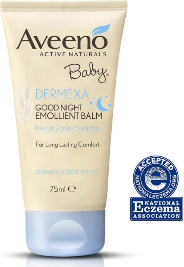 AVEENO BABY DERMEXA GOOD NIGHT EMOLLIENT BALM 75ml