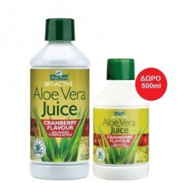 Optima Promo Aloe Vera Χυμός 1lt + Δώρο 500ml